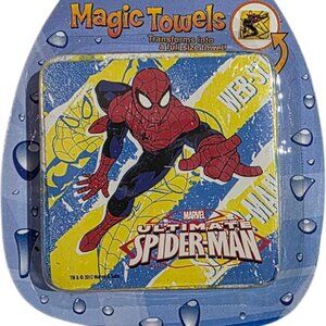 Magic Towel with Ultimate Spiderman Print